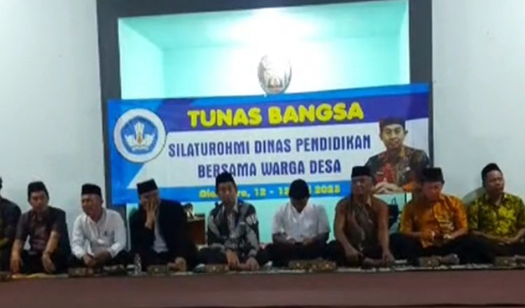 Dispendik Banyuwangi Terjun ke Desa-desa Masifkan Gerakan Wajib Belajar 12 Tahun