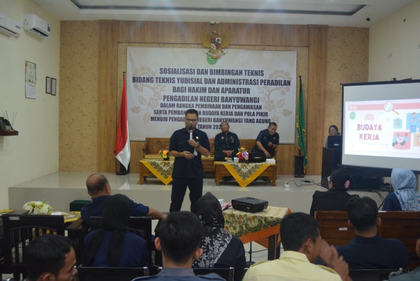 PN Banyuwangi Gelar Sosialisasi dan Bimtek ZI, Wujudkan Wilayah Bebas Korupsi dan WBBM